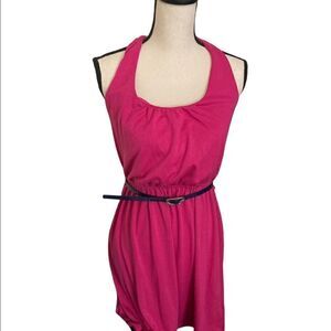 Self Esteem, size Medium, hot pink dress, fun Ruffle T- back, good condition